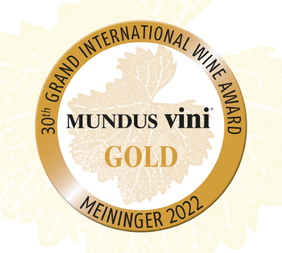 Mundus Vini 2022 gold medal