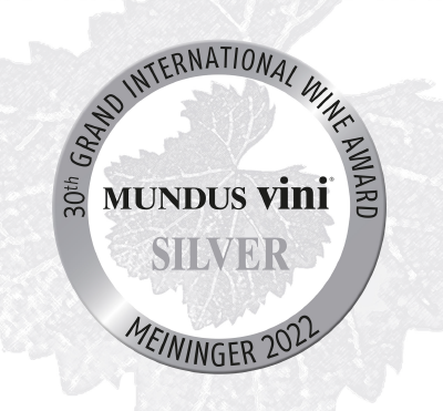 Mundus Vini 2022 silver medal