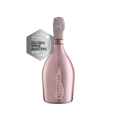 Bottega Pink Gold Prosecco DOC Rosè - Prosecco Masters -The Drinks Business - Silver Medal copia